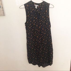 H&M printed tank top dress size 2